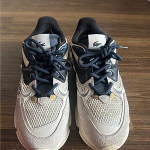 Lacoste Sneakers in Navy and White